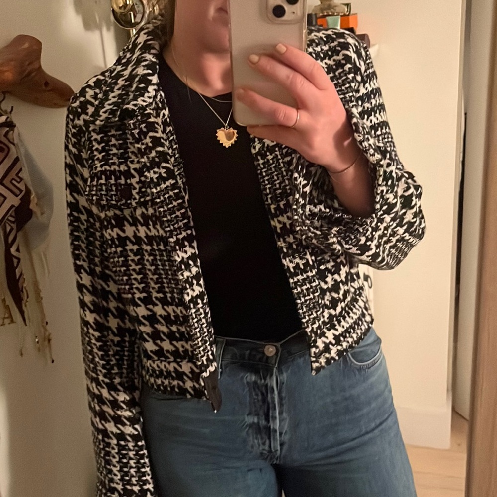 Fun tweed light coat